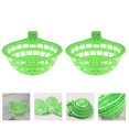 thumbnail image 4 of Miangastore 2Pcs Plastic Parakeet Nest Portable Bird House Hollow-out Parrot Nest Bird Accessory, 4 of 8