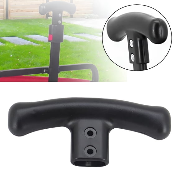 MELIVO Wagon Cart Push Handle Replacement for Camping Wagon Beach Shopping Cart Outdoor