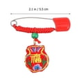 thumbnail image 2 of Shisuyan Safety Brooch Alloy Traditional Chinese Style 10Pcs 2.2x0.6In, 2 of 8