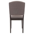thumbnail image 3 of Hillsdale Furniture Clarion Wood Dining Chair in Set of 2 in Distressed Gray, 3 of 5