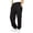 Black, variant on Boys Pull on Linen Pants Textured Summer Casual Beach Pants Elastic Waist 4-14T(White,11-12 Years)