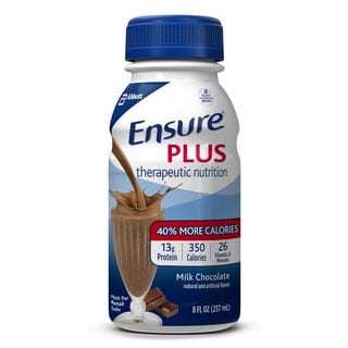 Ensure Plus Chocolate Retail 8oz. Bottle - Case of 24