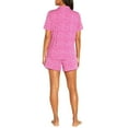 thumbnail image 4 of GAP Women's 2-Piece Short Sleeve Notch Collar Top & Short Sleep Set, 4 of 10
