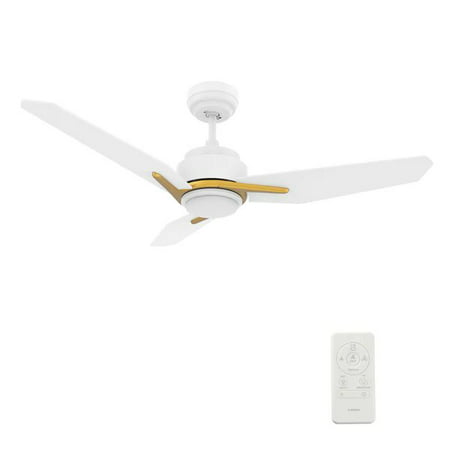 

Carro Tracer 52 Smart Ceiling Fan with Remote Light Kit Included White Finish