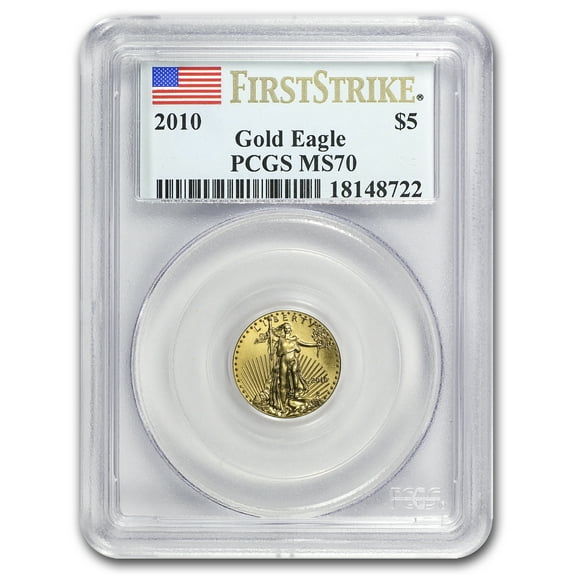 2010 1/10 oz American Gold Eagle MS-70 PCGS (FirstStrike®)