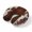 Brown, Espresso, Cream, White, variant on Neck Pillow, Brown Leather Print Memory Foam U-Shaped Travel Pillow for Airplane Car Train Office Nap, Portable Soft Head Neck Support for Sleeping & Reclining Modern Art Animals Leather Pattern