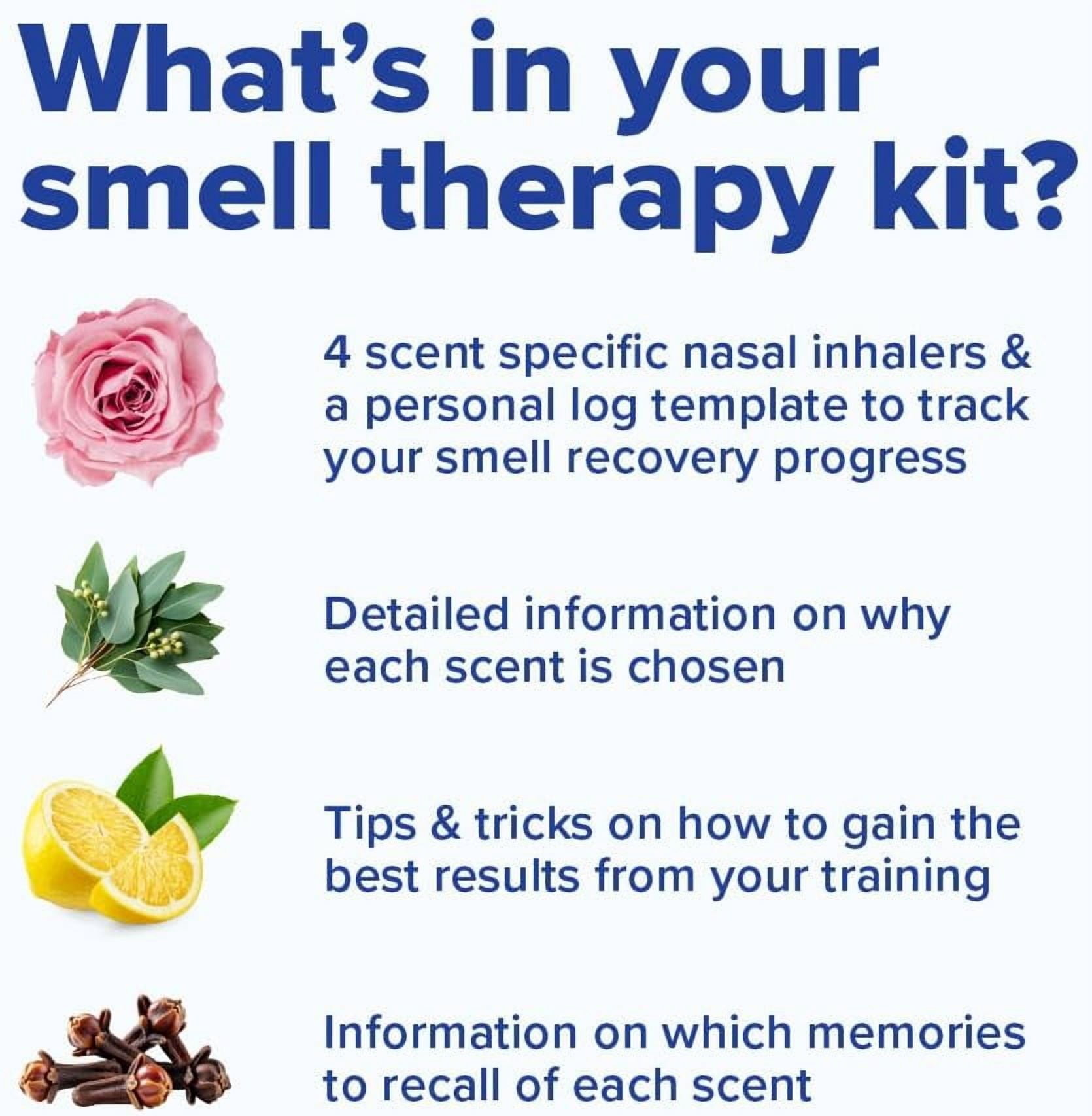 MOXE Nasal Stick Inhaler Stick Rose, Eucalyptus, Lemon Lime and Clove Scent Kit Phase 1 Scent Diversification Essential Oil Scent
