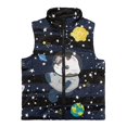 thumbnail image 4 of Pzuqiu Cat Kid Outerwear Vest Size 7-8 Casual Clothes for Girls Comfortable Warm Lightweight Winter Coat with Pocket Full Zip Fall Outfits Fashion Clothing for Kids and Toddlers, 4 of 7