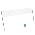 thumbnail image 1 of Outdoor Portable Volleyball Net Set System, Foldable PE and Iron Standard Site Boundary Portable Volleyball Set with Carrying Bag for Beach for Kids Adults, 1 of 7