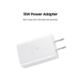 thumbnail image 2 of Cargador de pared Samsung 15W tipo C blanco (cable no incluido), 2 of 5