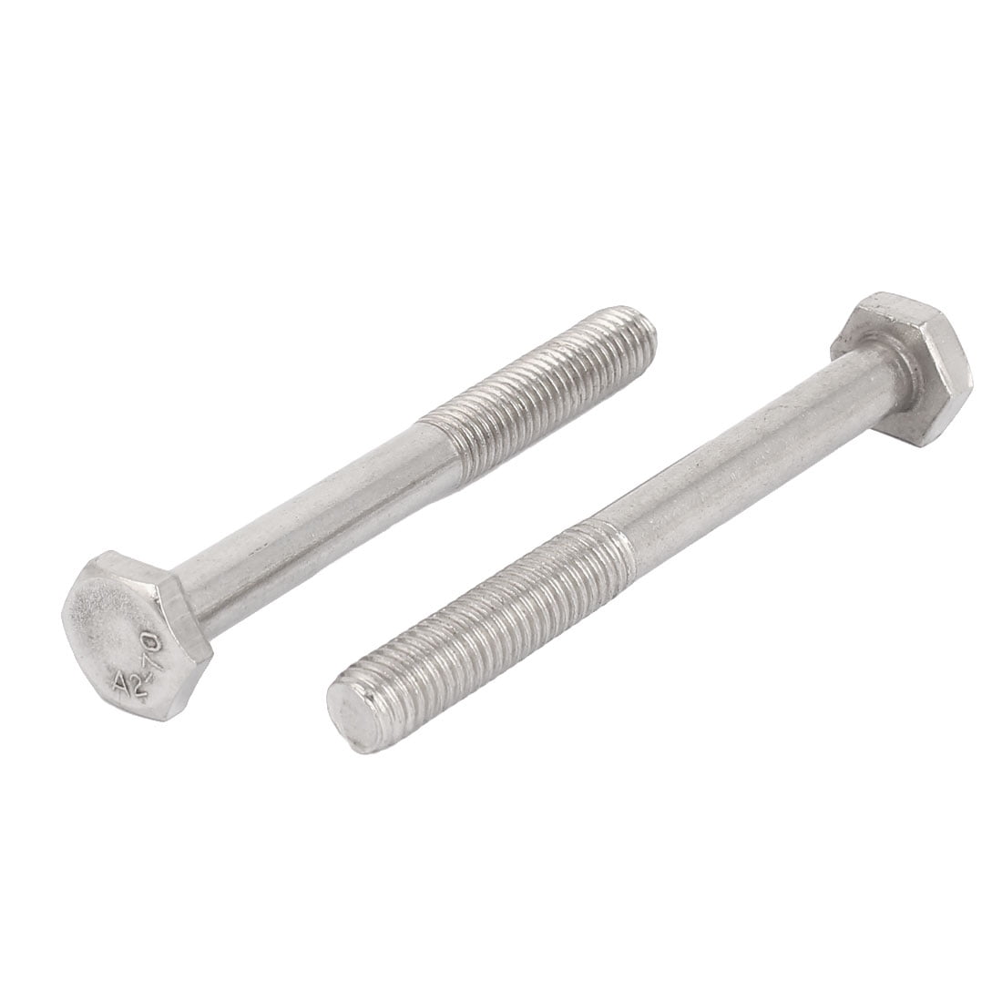 M10 x 90mm 40mm Long Partially Thread Hex Screws Bolts DIN 933 5PCS