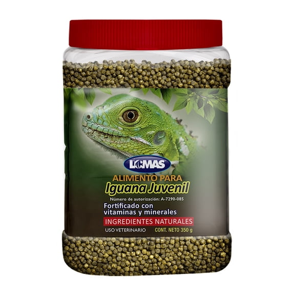 Alimento Iguana Juvenil Lomas Ingredientes Naturales 350 Grs FL4003