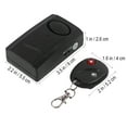 thumbnail image 3 of Shisuyan Rectangular Portable Motorcycle Motorbike Scooter Anti-theft Security Alarm Black 1 Set, 3 of 8