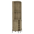thumbnail image 6 of CoSoTower Corner Bar Cabinet Shopron, Living Room, Aged Oak, 6 of 7
