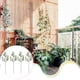 thumbnail image 4 of Billuyoard 4 unids/set flores y plantas simuladas hechas a mano para tu jardín hojas de Milán plantas verdes portátil encantador Decoración, 4 of 6