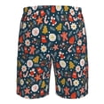 thumbnail image 6 of Kdxio Holiday Christmas Cookies Pattern Mens Casual Shorts - Drawstring Summer Beach Sports Shorts for Men, 6 of 9