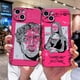 thumbnail image 2 of Funda de teléfono móvil con estructura roja, carcasa creativa para Iphone 12, 13, 11, 14 Pro Max, X, Xs, XR, Xsmax, 8, 7 Plus, SE2020 Fivean unisex, 2 of 2