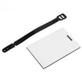 thumbnail image 1 of Heat Transfer Bag Tags, Blank Luggage Tags Wide Applicability Density Board DIY  For Travel, 1 of 8