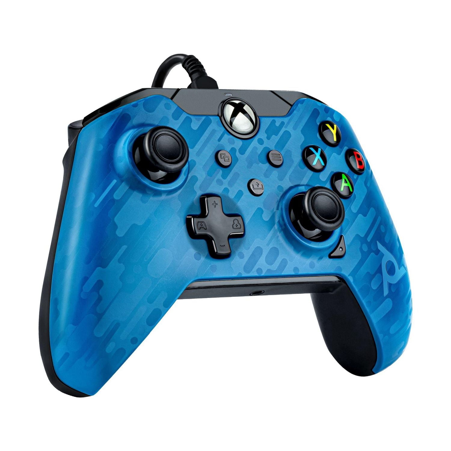 PDP Gaming Wired Controller: Revenant Blue - Xbox Series X|S, Xbox One, Xbox, Windows 10, 049-012-NA-CMBL