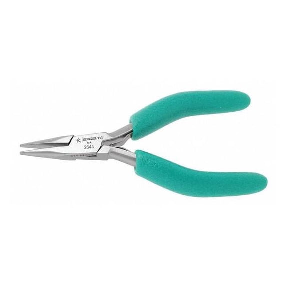 Excelta Chain Nose Plier,4-3/4 in.,Smooth 2644