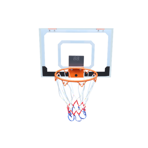 Poolside Basketball Hoop Portable Swimming Pool Basketball System Height Adjustable 3.1ft-4.7ft with 61" Backboard for Indoor Outdoor Use Blue