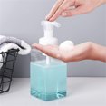 thumbnail image 6 of 2 Pcs Foaming Pump Bottles,15 Oz Foam Soap Dispenser for Bathroom & Kitchen, Plastic Pump Bottle Container for Liquid Soap,Foam Pump Bottle for Bathroom Vanities, Kitchen Sink, Hospital, Clinic, 6 of 7