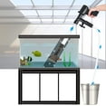 thumbnail image 4 of SHAR Aquarium Gravel Cleaner, Quick Water Change with Air Push Button, Fish Tank Sand Cleaning Kit, Aquarium Siphon Vacuum Cleaner with Fish Tank Net for Water Change Sand Cleaning, 4 of 5