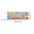 thumbnail image 4 of Teclado Teclado personalizado Compatible con Bluetooth Silencioso inalámbrico (Blueberry), 4 of 7