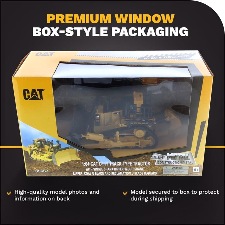 DIECAST MASTERS, COMPACTEUR CATERPILLAR CB-13 avec canopy, échelle 1/64