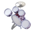 thumbnail image 4 of Tambor de jazz para niones, superficias resonantes de sonido ruido juego de batería para ninos para aprender música, 4 of 7