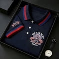 thumbnail image 2 of WAYUTE Mens Polo Shirts 250th Anniversary USA Shirt Patriotic Short Sleeve Graphic Print Collared Independence Day Trendy Casual Summer, 2 of 5