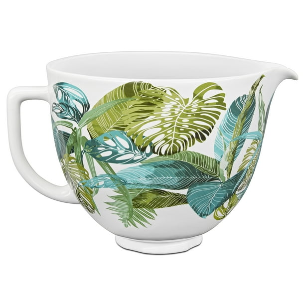 KitchenAid® 5 Quart Tropical Floral Patterned Ceramic Bowl Walmart