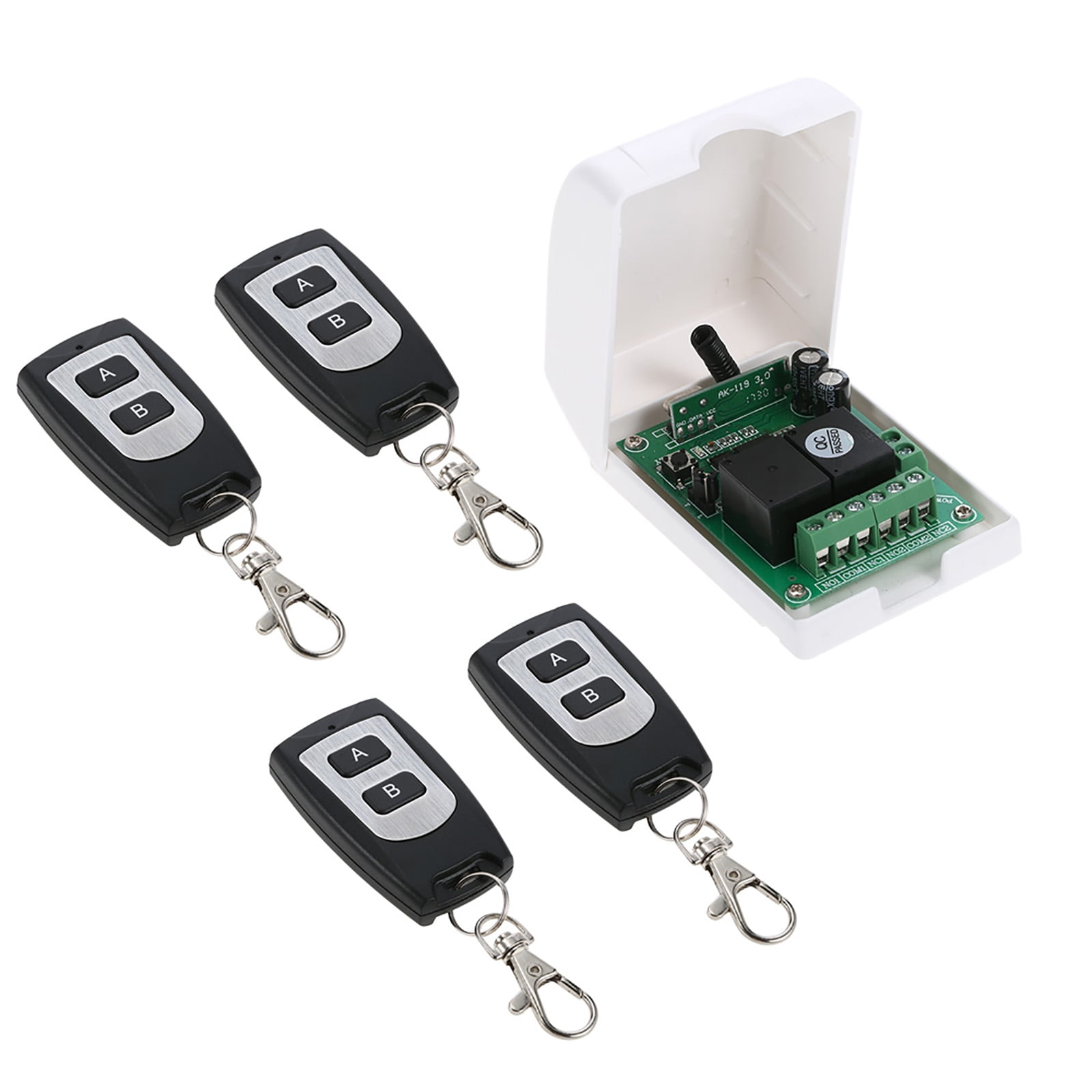 Logisys RM02 Wireless 12V 15A Relay Remote Control DC Relay Switch with