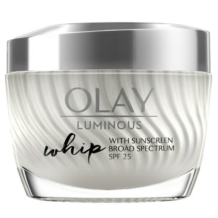 Olay Luminous Whip Face Moisturizer SPF 25, 1.7 (Best Natural Face Moisturizer With Spf)