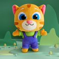 thumbnail image 4 of Can't Talk Talking Tom y sus amigos con ropa cambiable Juguetes de peluche 18cm Muñecas Talking Tom Angela Acompañan a la muñeca para niños, 4 of 4