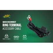 Battery Tender 081-0069-6 Battery Charger Harness Ring Terminal, 12 V