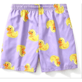 thumbnail image 2 of Men's Funny Baby Duck Pattern Swim Trunks, Quick Dry Swimming Bathing Shorts with Mesh Liner, 2 of 6