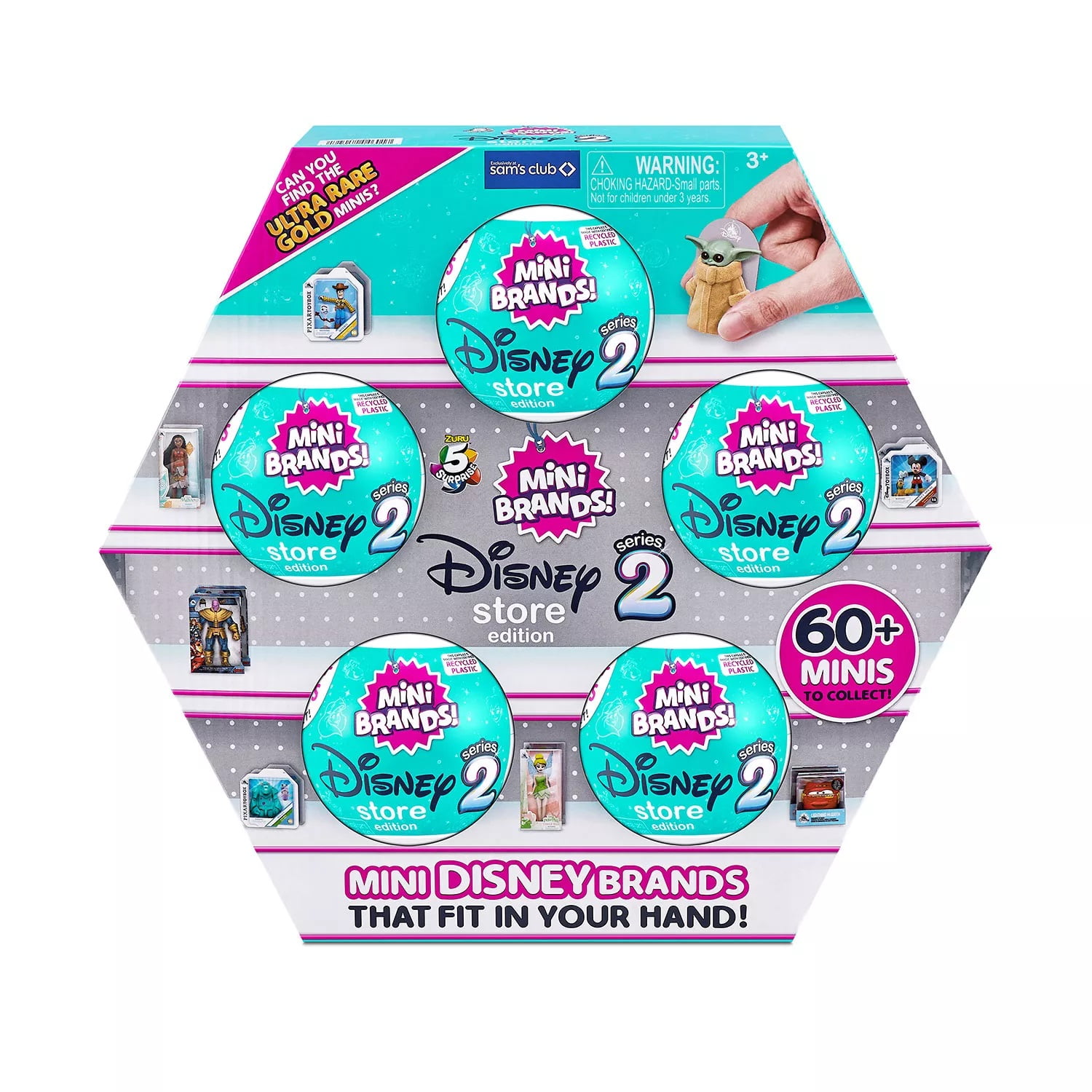 Miniature Disney Toy Store Collectibles (5 Pack)