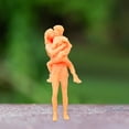 thumbnail image 2 of Yazoeia Figurine Modèle 1:64 Miniatures Scènes Réalistes en Résine Non Peinte Petites Personnes Modèle de Train Personnes pour Aménagement Diorama Modèle Train, Maman Tient Bébé CJC912-86864, 2 of 7