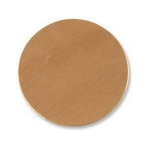 JewelrySupply Copper Round Blank 18 Gauge 1"