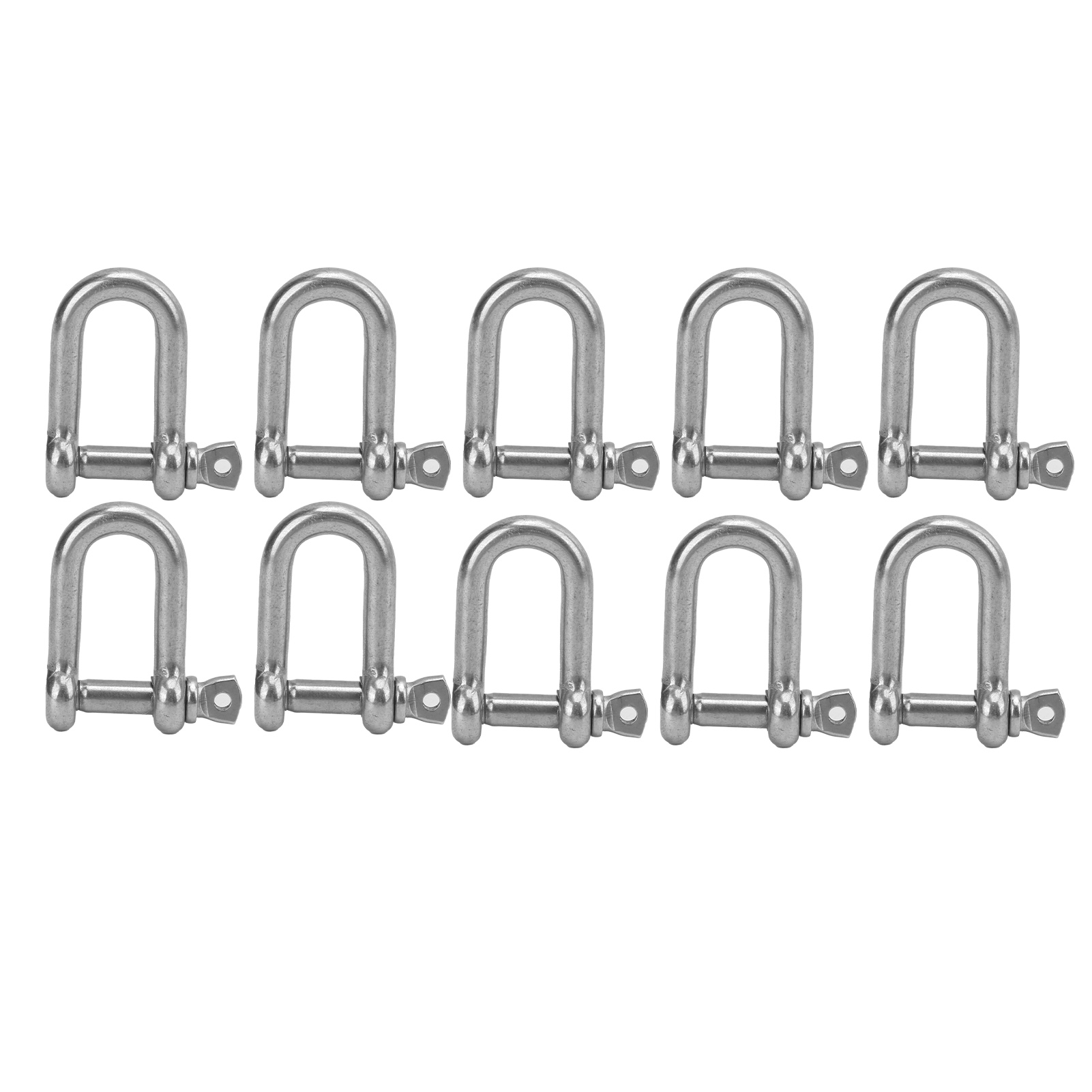 M6 Straight D Shackle Short Stainless Steel D Rigging Shackle Hooks ...