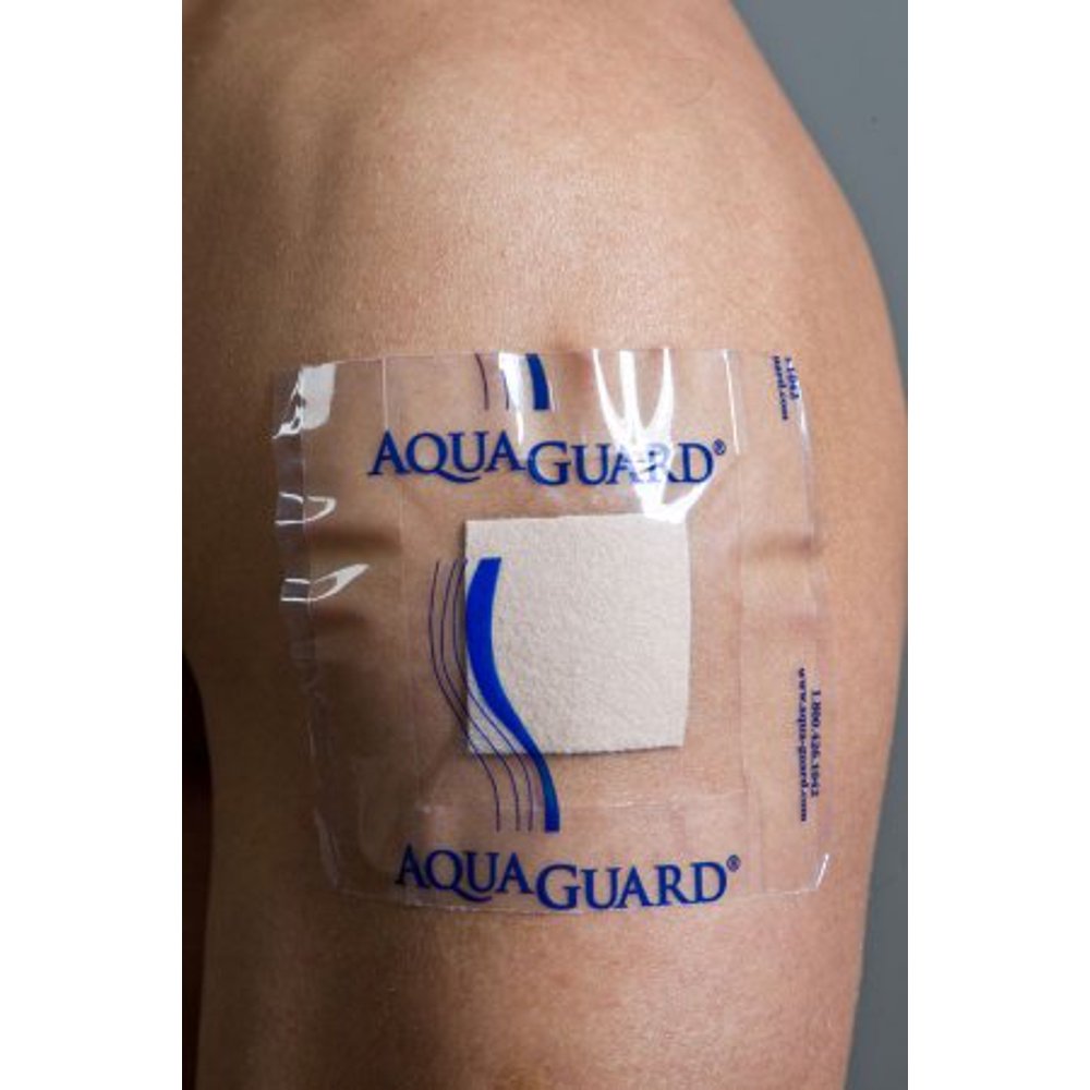 AquaGuard Adhesive Wound Protector, 4 X 4", 50004CSE Case of 98