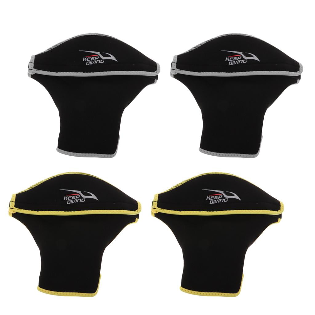 Paddle Gloves Kayak Gloves Hand Covers for Sea Kayaking, Canoeing - Black