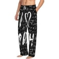 thumbnail image 2 of Daiia I love Math Men's Sleep Pant with Pockets and Drawstring,Pajama Pants-XX-Large, 2 of 9