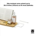 thumbnail image 4 of Umbra Aquala Extendable And Adjustable Bamboo Bathtub Caddy, 4 of 16