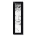 thumbnail image 2 of ArtToFrames 5" x 22" Satin Black Double Step Lip Picture Frame, 5x22 inch Black Wood Poster Frame (WOM-1418), 2 of 7
