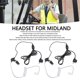 thumbnail image 3 of Auriculares De Tubo Acústico, Enchufe Suave De 2 Pines, Duraderos, 2 Unidades, Auriculares De Radio De 2 Vías Con Para LXT500VP3 Para GXT1050VP4, 3 of 7