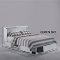 thumbnail image 3 of Clover Queen Size Murphy Bed Cabinet with Storage & Charging Ports, 3 of 5