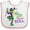 White and Pink, variant on Inktastic Let the Good Times Roll Mardi Gras Jester Boys or Girls Baby Bib