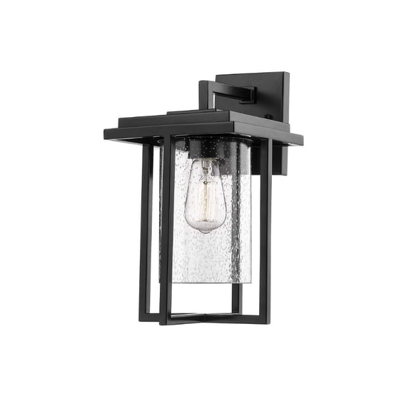Millennium Lighting 13.5" Metal Outdoor Wall Bracket in Powder Coat Black